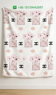 Chanel Throw Blankets